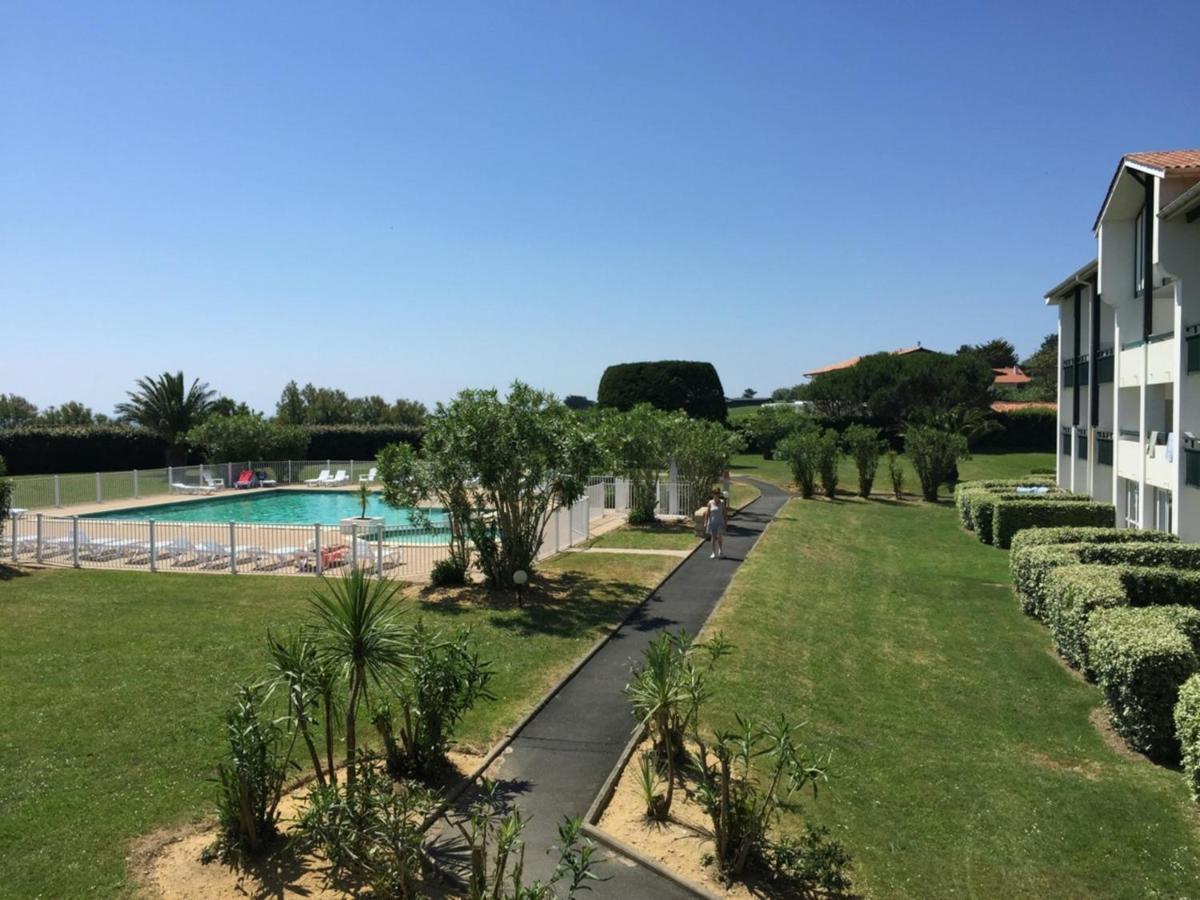 Apercu Mer: Bel Appartement Avec Piscine, Tennis Et Proche Plage - Fr-1-3-450 Bidart Exterior foto