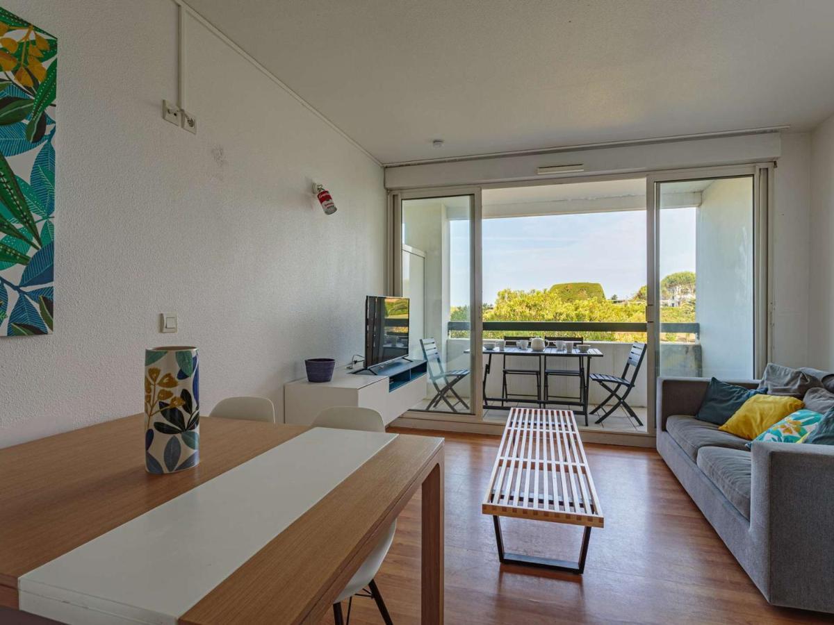 Apercu Mer: Bel Appartement Avec Piscine, Tennis Et Proche Plage - Fr-1-3-450 Bidart Exterior foto