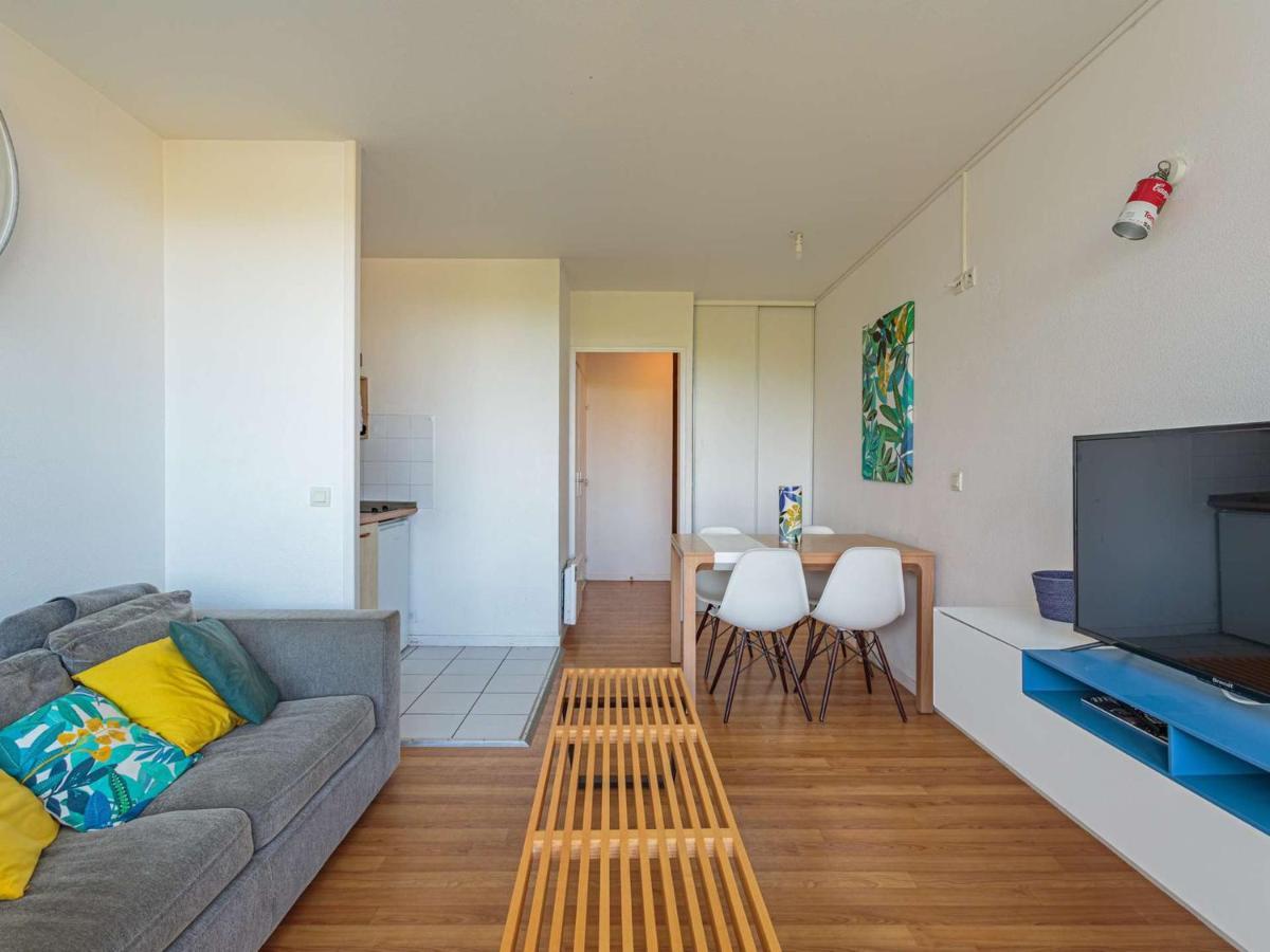 Apercu Mer: Bel Appartement Avec Piscine, Tennis Et Proche Plage - Fr-1-3-450 Bidart Exterior foto